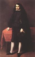 Murillo, Bartolome Esteban - Portrait of a Gentleman in a Ruff Collar